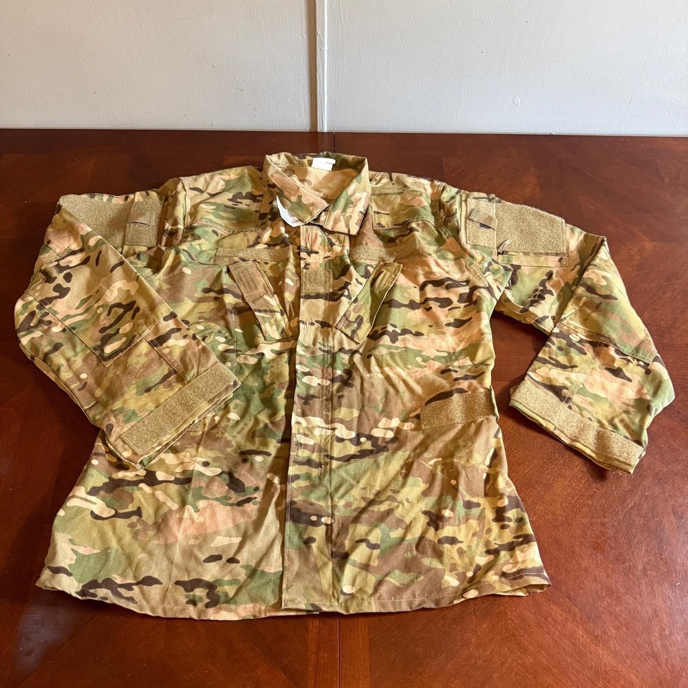 US Military OCP Multicam Combat Coat Jacket Large Regular 8415-01-583-9237
